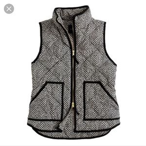 JCrew Herringbone Vest